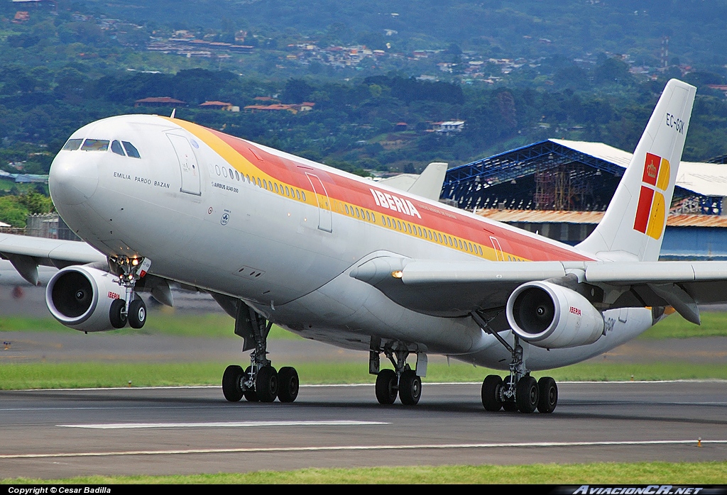 EC-GQK - Airbus A340-313X - Iberia