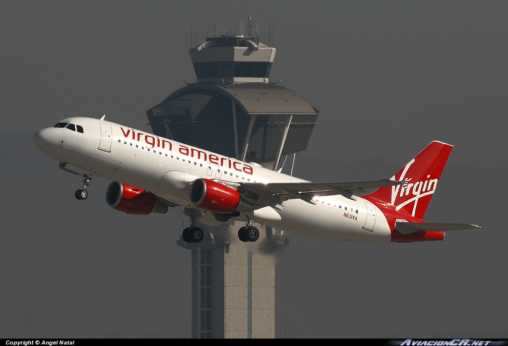 N631VA - Airbus A320-214 - Virgin America