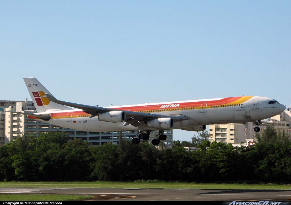 EC-GUP - Airbus A340-313X - Iberia