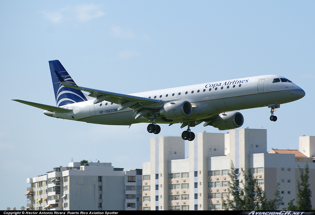 HP-1563CMP - Embraer 190-100IGW - Copa Airlines
