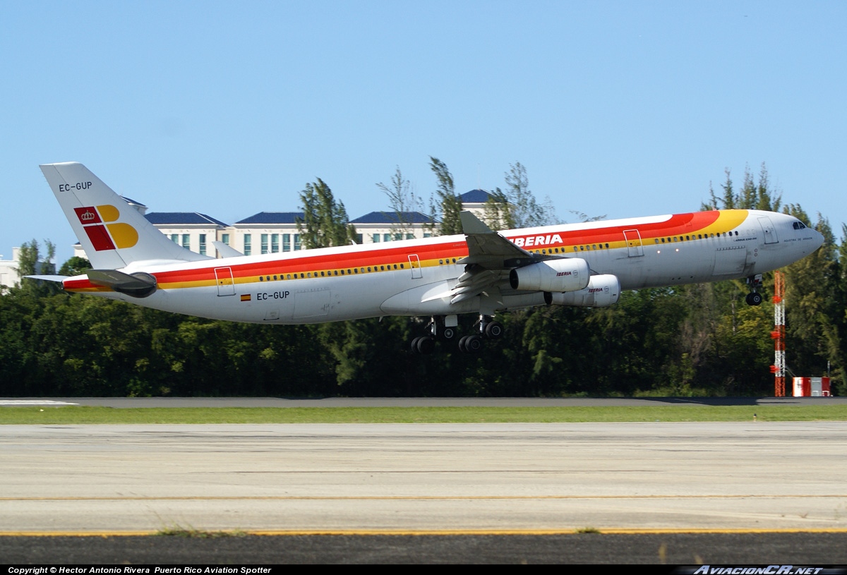 EC-GUP - Airbus A340-313X - Iberia