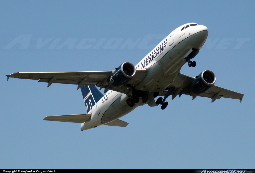 XA-CMA - Airbus A319-112 - Mexicana