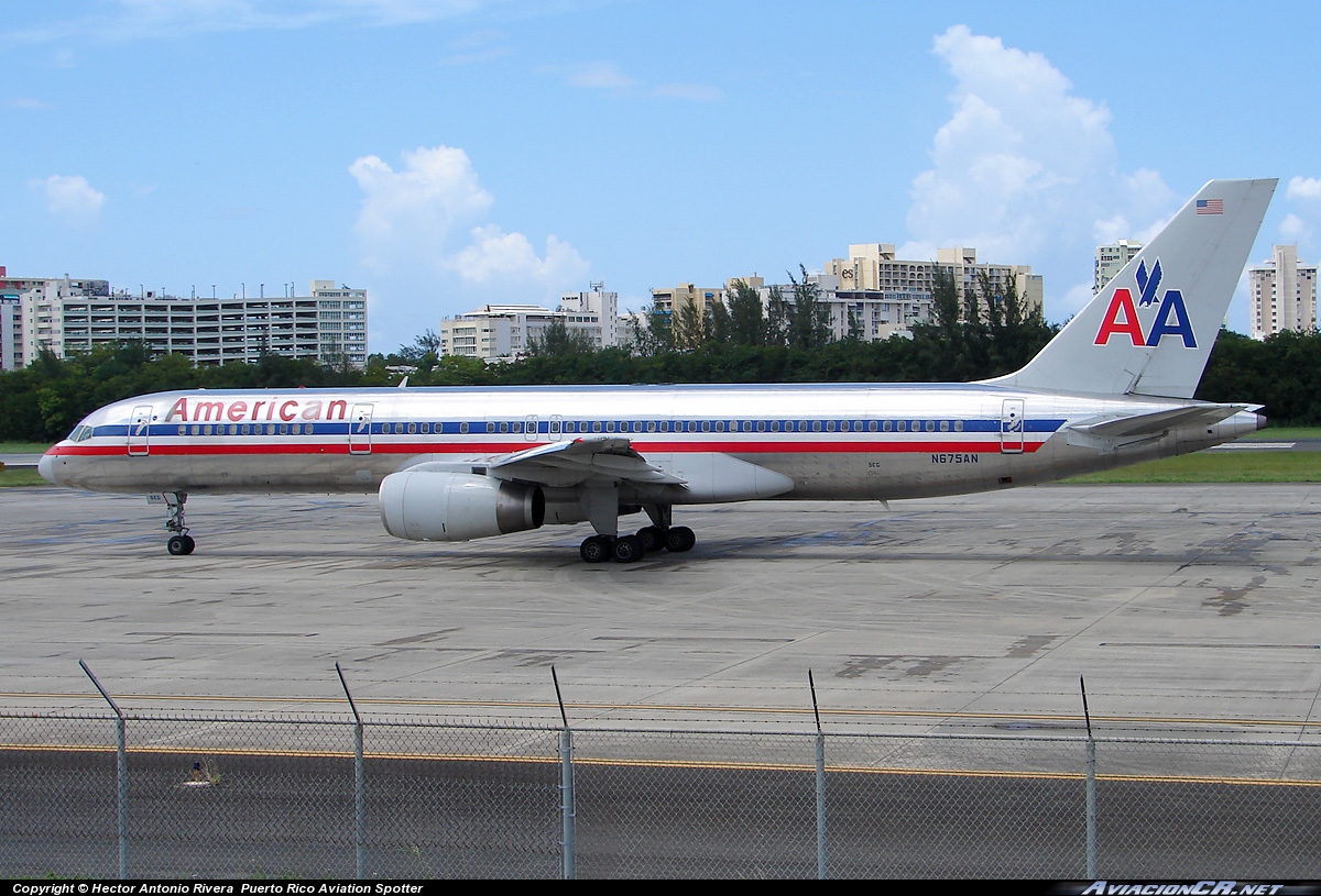 N675AN - Boeing 757-223 - American Airlines