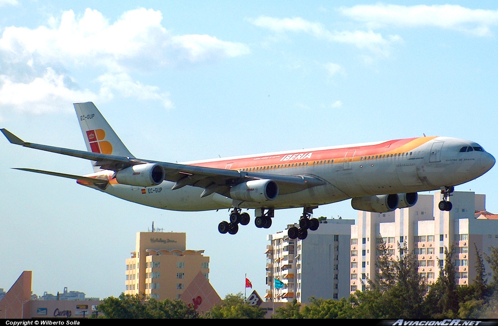 EC-GUP - Airbus A340-313X - Iberia