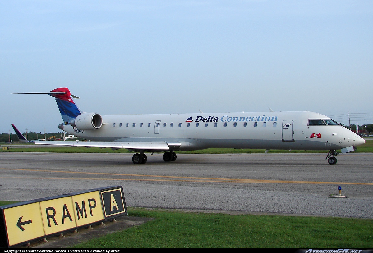N744EV - Bombardier CRJ (Canadair Regional Jet) - ASA - Delta Connection