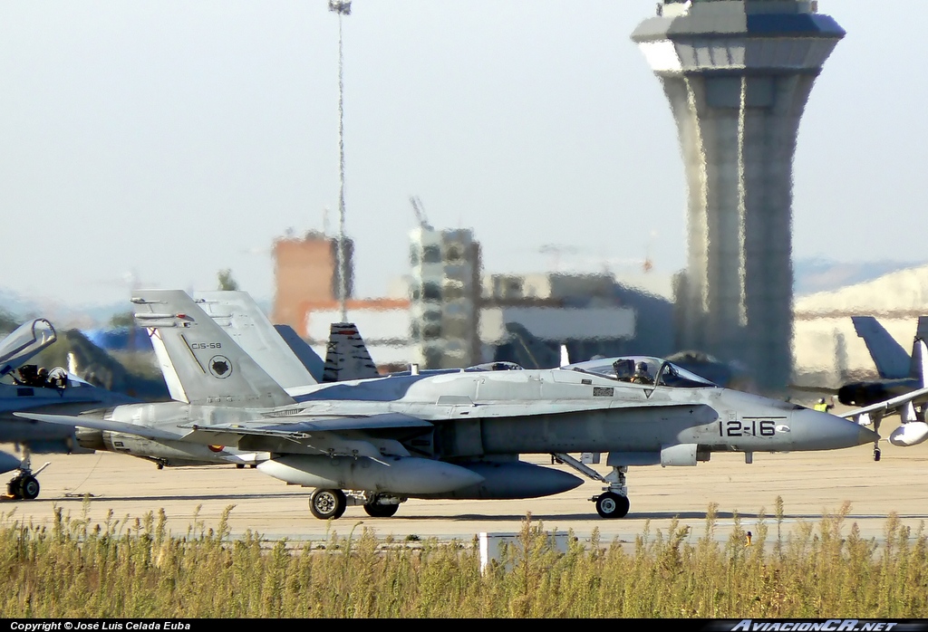 C.15-58 - McDonnell Douglas C-15 Hornet (EF-18A) - Ejercito del Aire de España