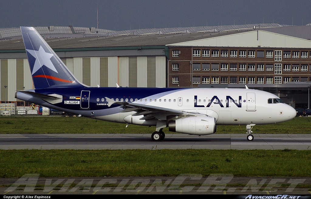 CC-CVF - Airbus A318-121 - LAN Chile