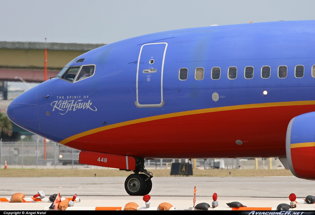 N448WN - Boeing 737-7H4 - Southwest Airlines