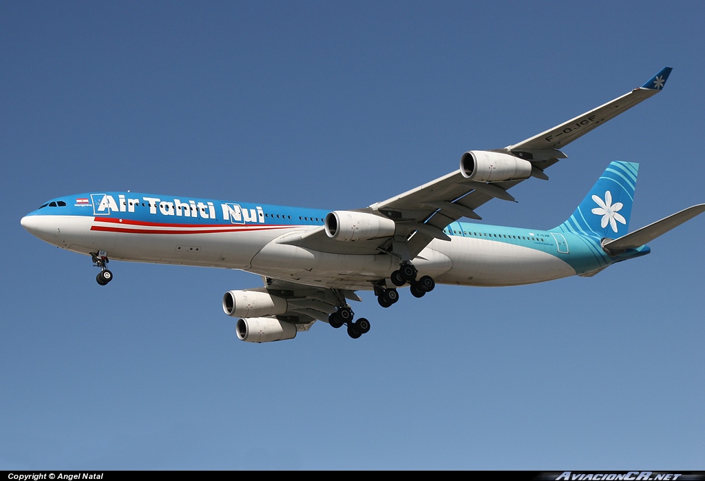 F-OJGF - Airbus A340-313X - Air Tahiti Nui