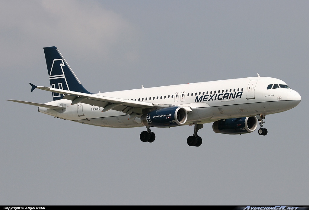 N368MX - Airbus A320-231 - Mexicana