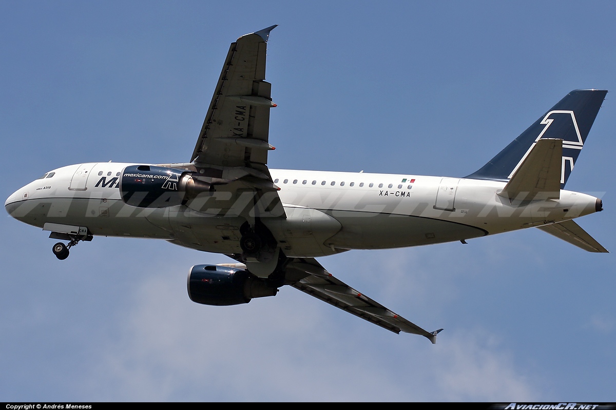 XA-CMA - Airbus A319-112 - Mexicana