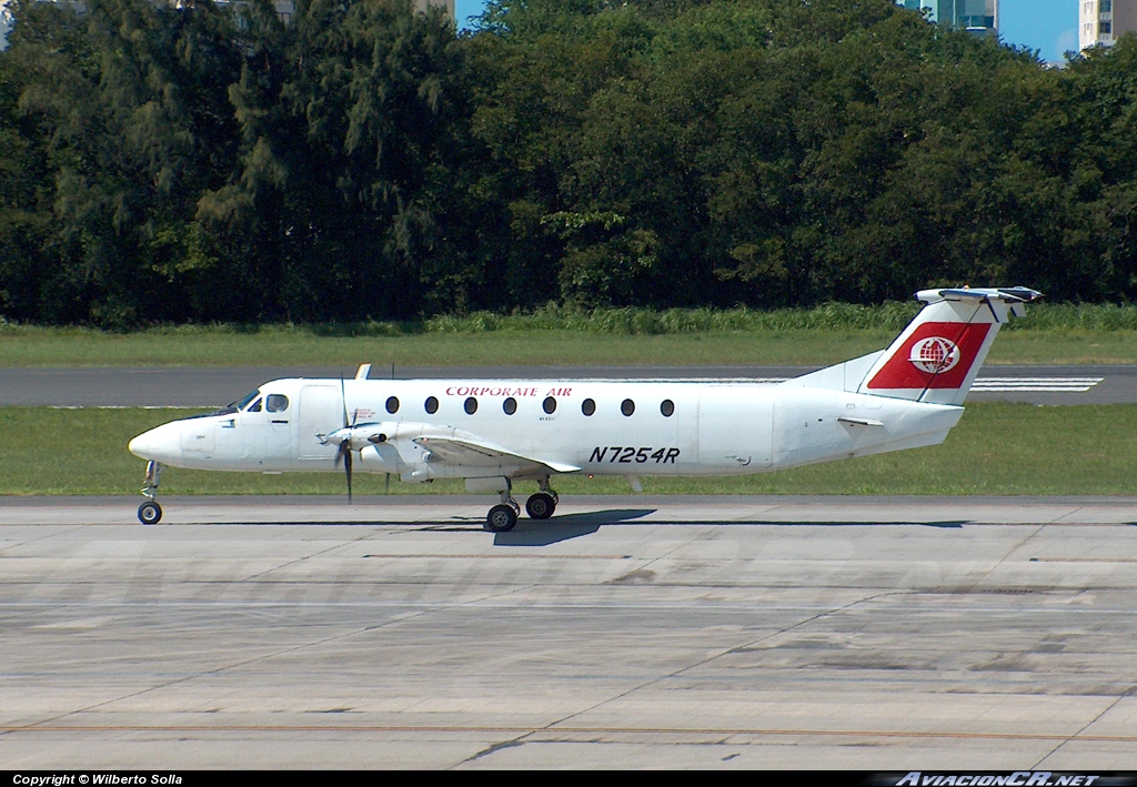 N7254R - Beechcraft 1900C - Corporate Air