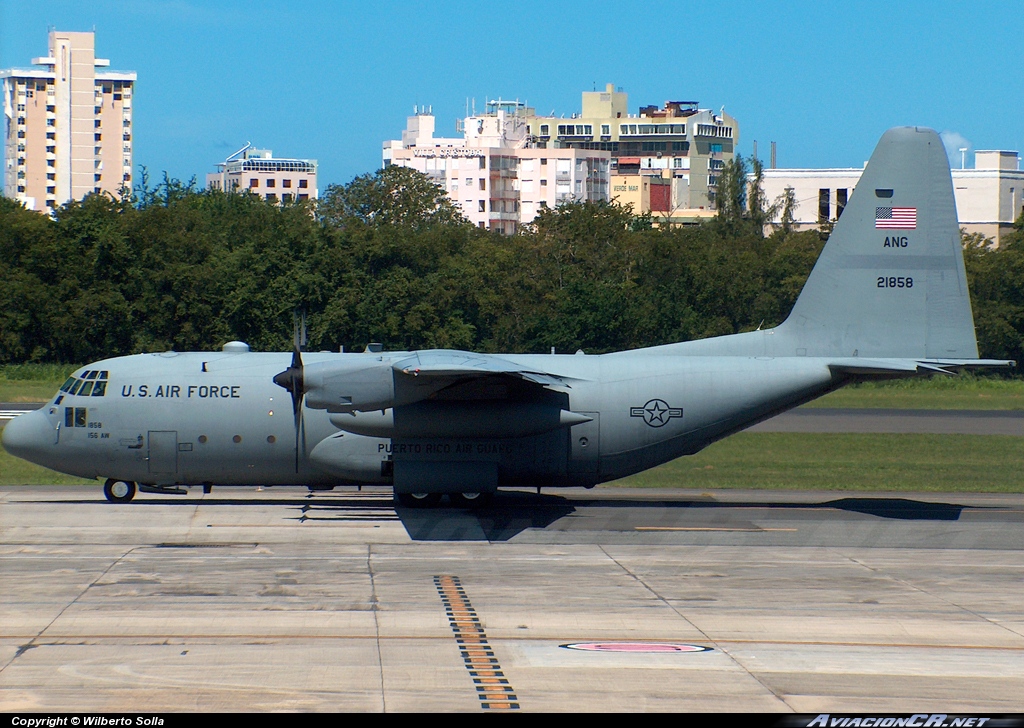 26-1858 - Lockheed C-130E Hercules (L-382) - USFA- Puerto Rico Air National Guard