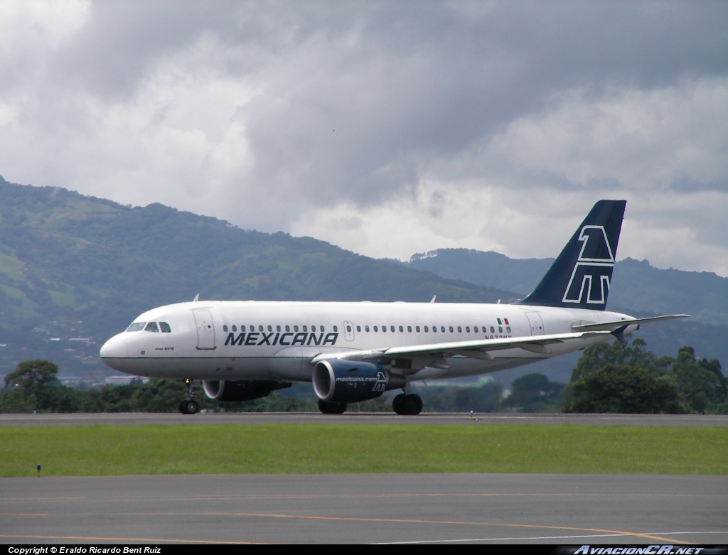 N872MX - Airbus A319-112 - Mexicana