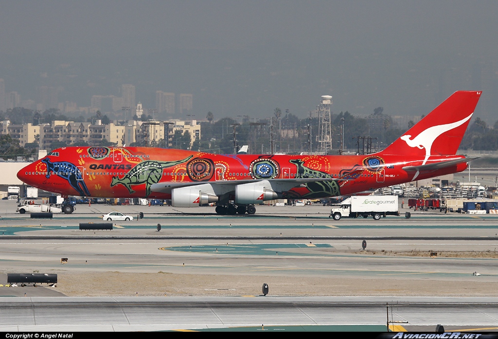 VH-OEJ - Boeing 747-438/ER - Qantas