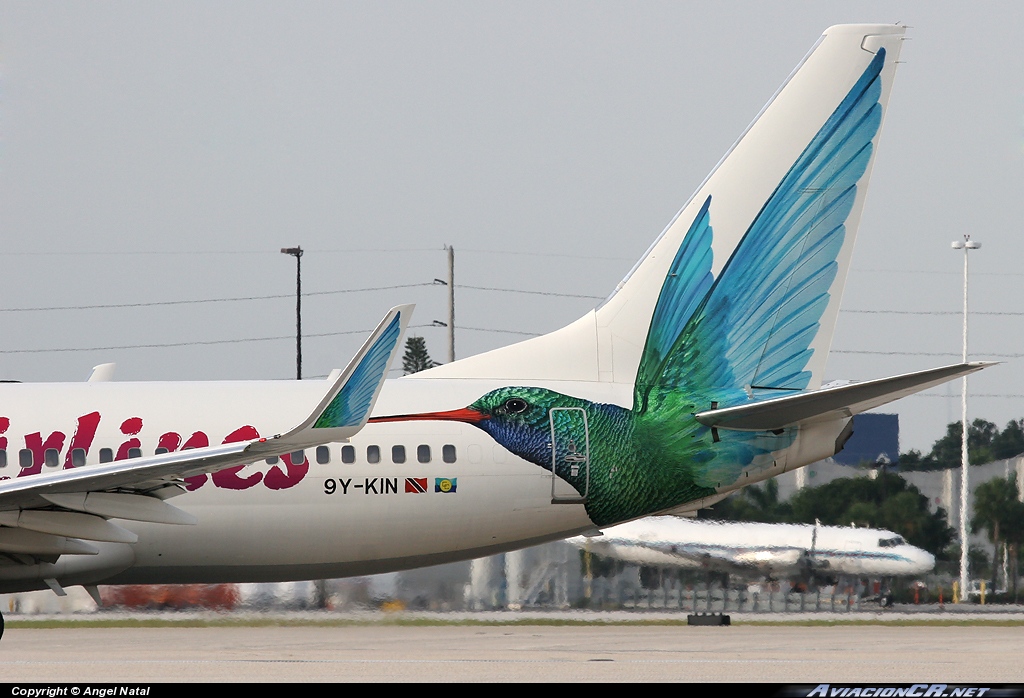 9Y-KIN - Boeing 737-8Q8 - Caribbean Airlines