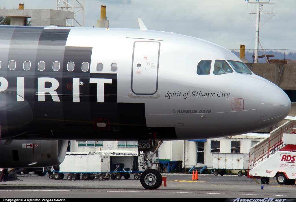 N520NK - Airbus A319-132 - Spirit Airlines