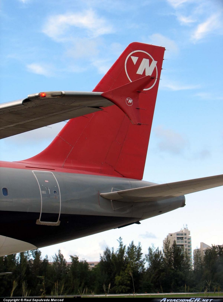 N303US - Airbus A320-211 - Northwest Airlines