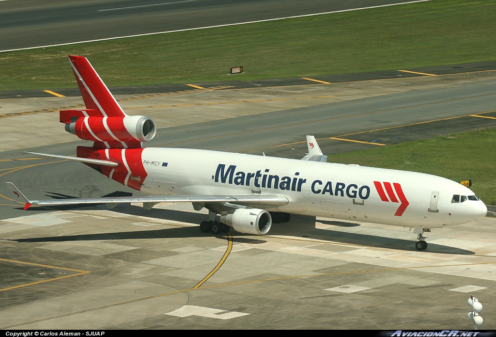 PH-MCY - McDonnell Douglas MD-11(CF) - Martinair Cargo