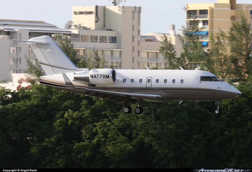 N477DM - Canadair CL-600-2B16 Challenger 604 - Privado