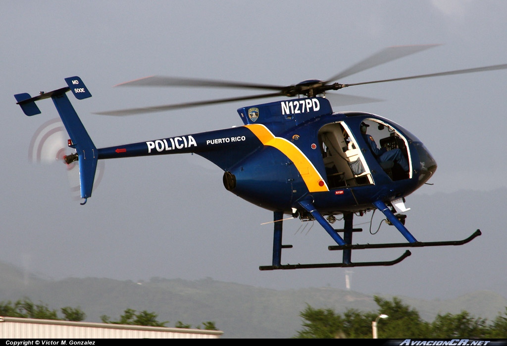 N127PD - McDonnell Douglas MD-500/530F/MG (369/H-6) - Policia de Puerto Rico