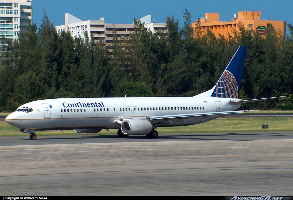 N38403 - Boeing 737-924 - Continental Airlines