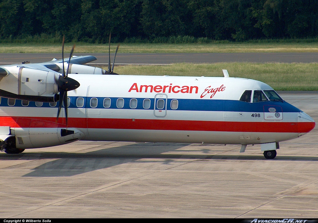 N498AT - Aerospatiale ATR-72 - American Eagle