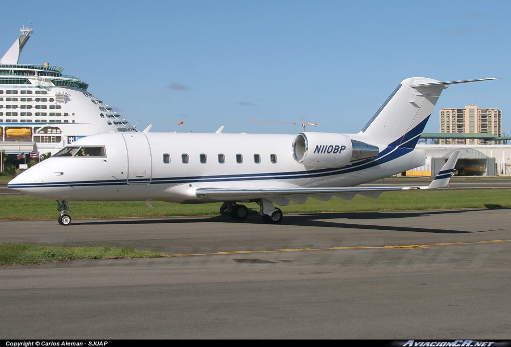 N110BP - Canadair CL-600-2B16 Challenger 604 - Desconocida