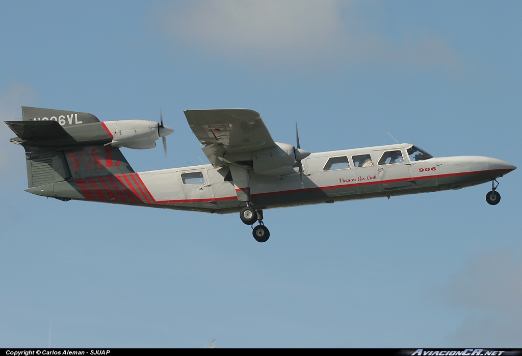 N906VL - NORMAN-BRITTEN TRILANDER - Vieques Air Link