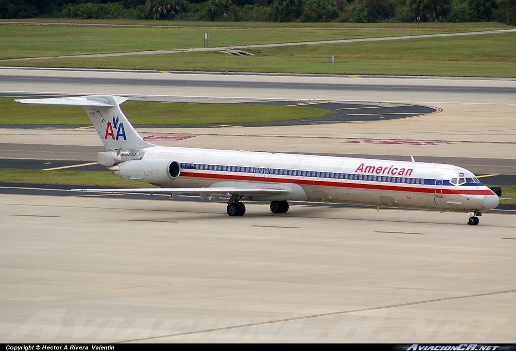 N552AA - McDonnell Douglas MD-80 (DC-9-80) - American Airlines