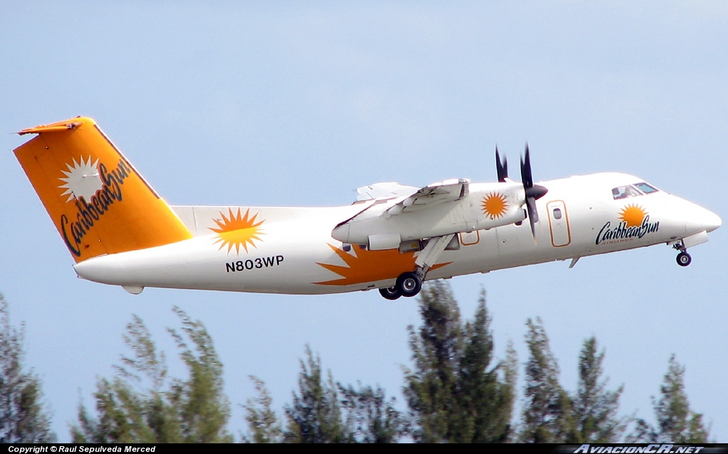 N803WP - de Havilland DHC-8 (Dash 8) - Caribbean Sun