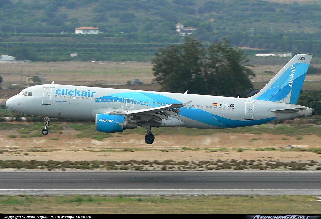 EC-JZQ - Airbus A320-214 - Click Air