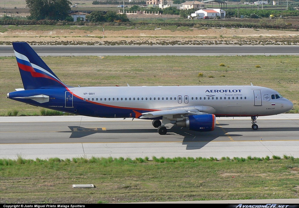 VP-BRY - Airbus A320-214 - Aeroflot