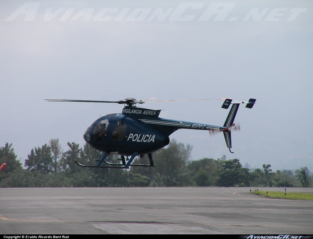 MSP012 - McDonell Douglas MD500 - Ministerio de Seguridad Pública - Costa Rica