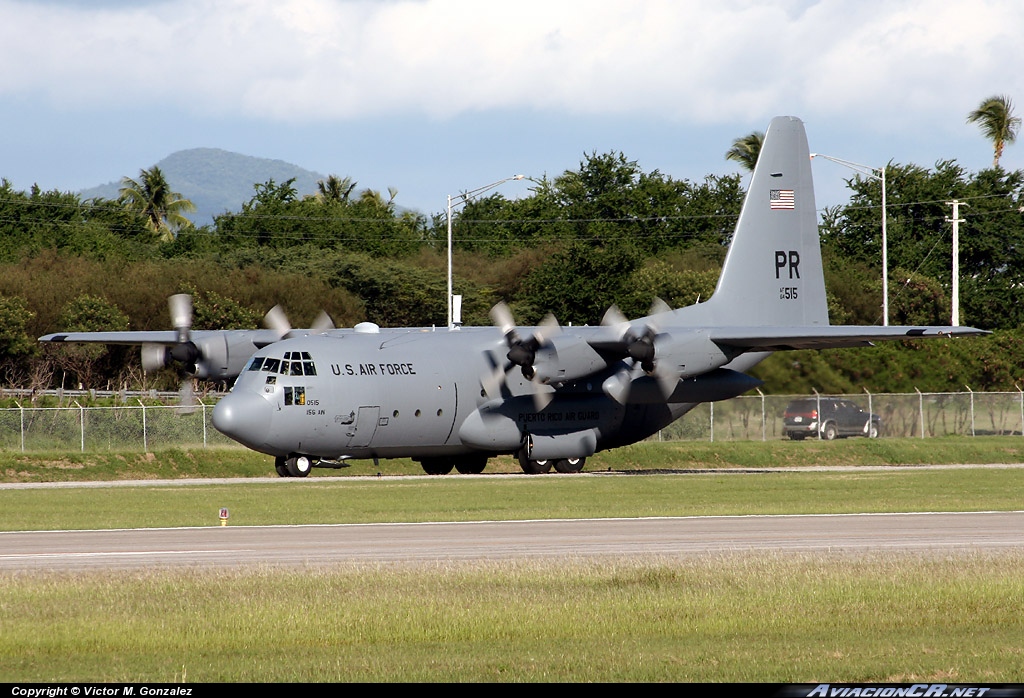64-0515 - Lockheed C-130E Hercules - USAF - United States Air Force - Fuerza Aerea de EE.UU