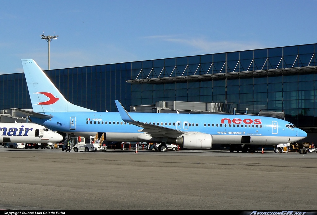 I-NEOU - Boeing 737-86N - Neos