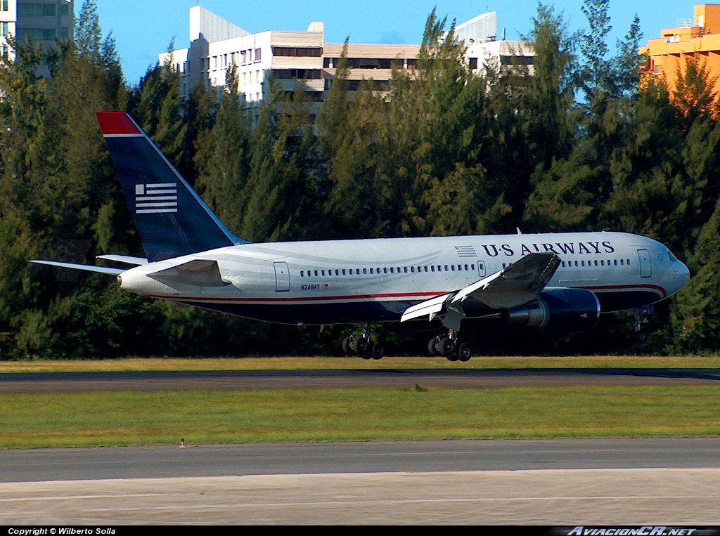 N248AY - Boeing 767-201/ER - US Airways