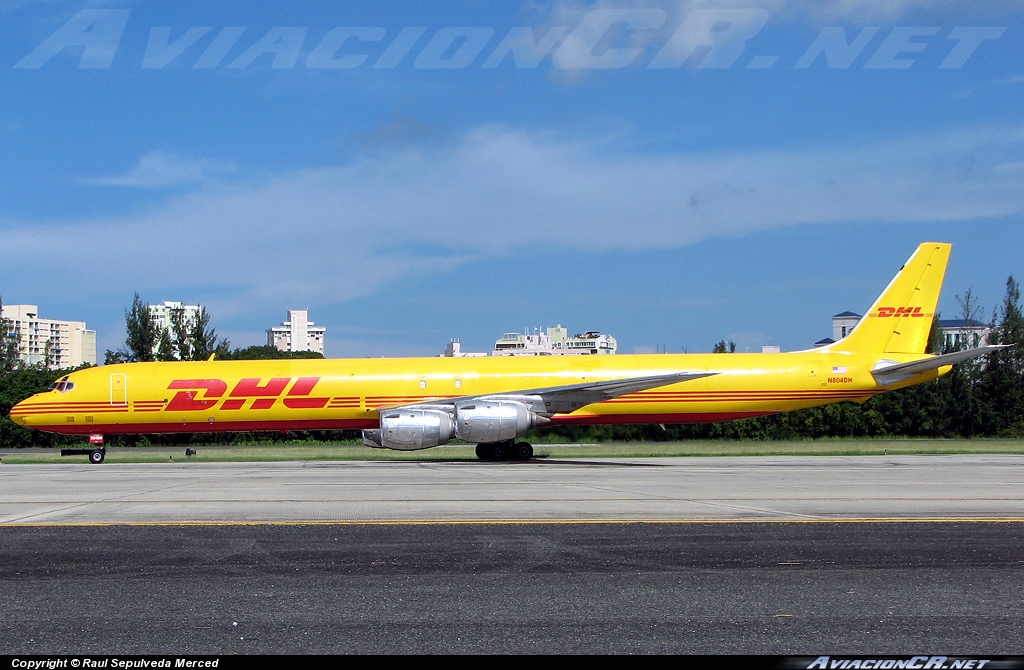 N804DH - Douglas DC-8-70 - DHL