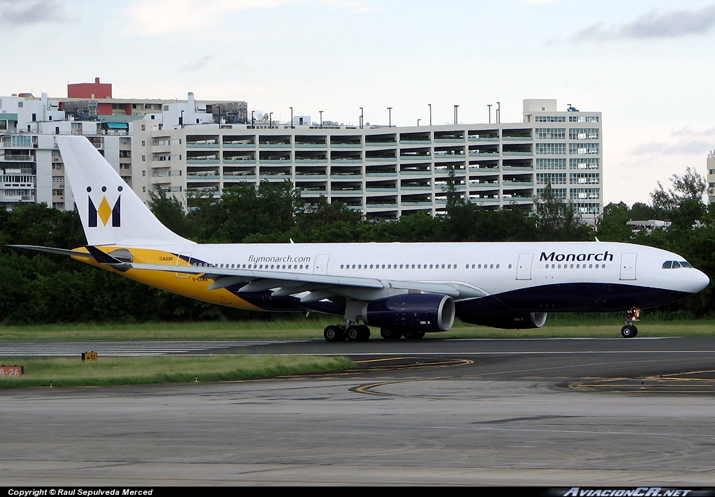 G-EOMA - Airbus A330-243 - Monarch Airlines