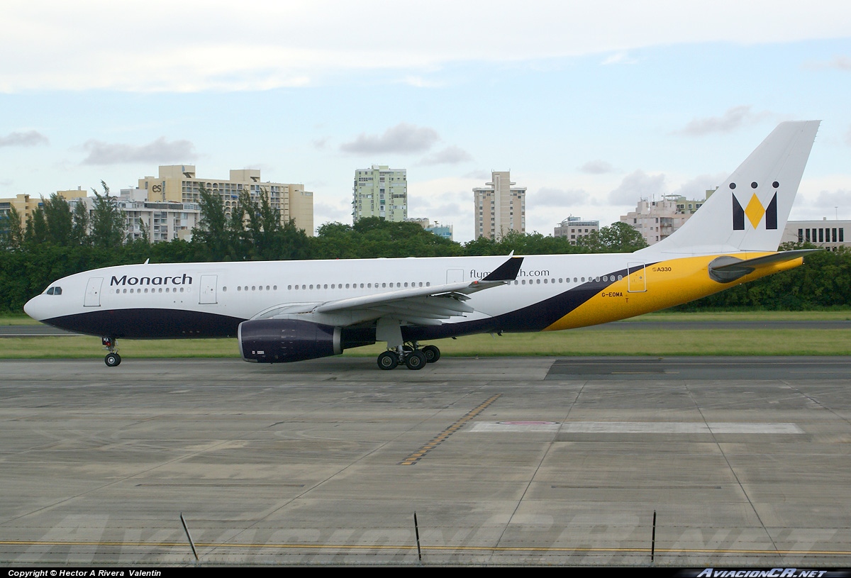 G-EOMA - Airbus A330-243 - Monarch Airlines