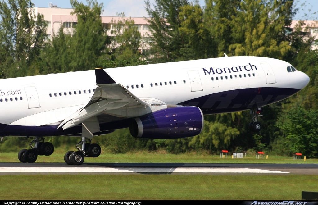 G-EOMA - Airbus A330-243 - Monarch Airlines