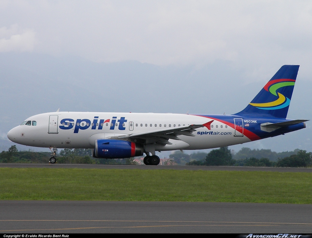 N503NK - Airbus A319-132 - Spirit Airlines