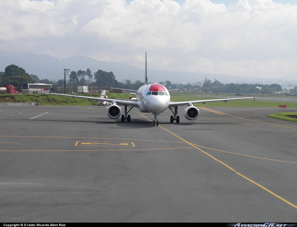 N520TA - Airbus A319-132 - TACA