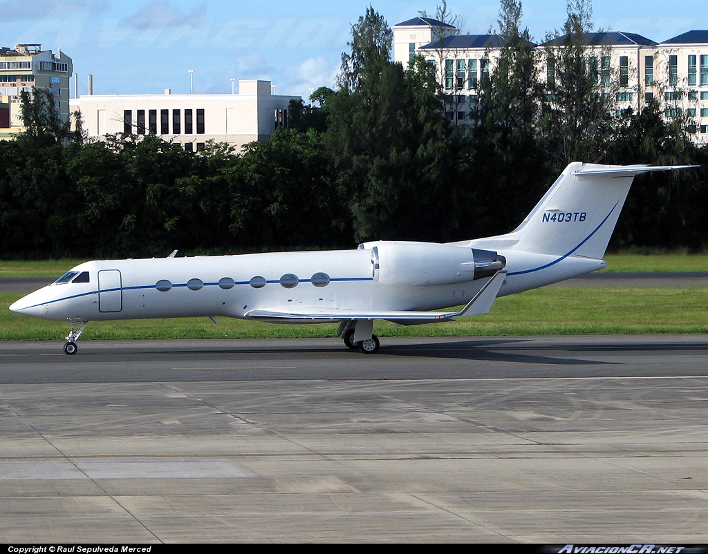 N403TB - Gulfstream Aerospace G-IV Gulfstream IV - Knickerbocker Aviation LLC