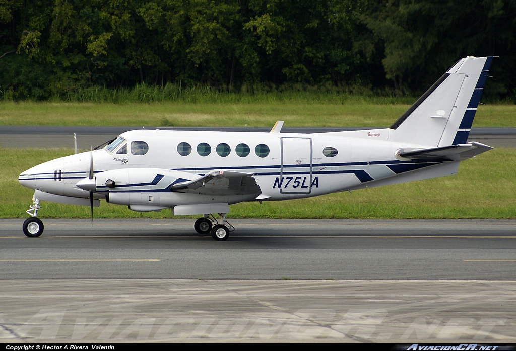 N75LA - Beechcraft 100 King Air (U-21) - Privado
