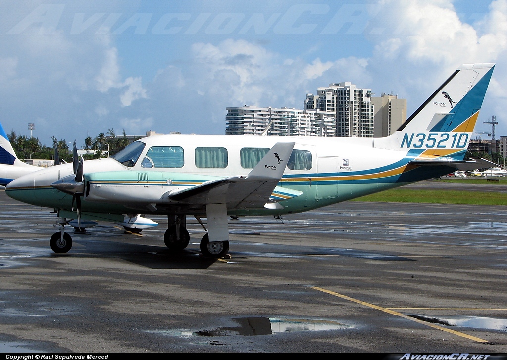 N3521D - Piper PA-31-325 - Blue Eagle Airways