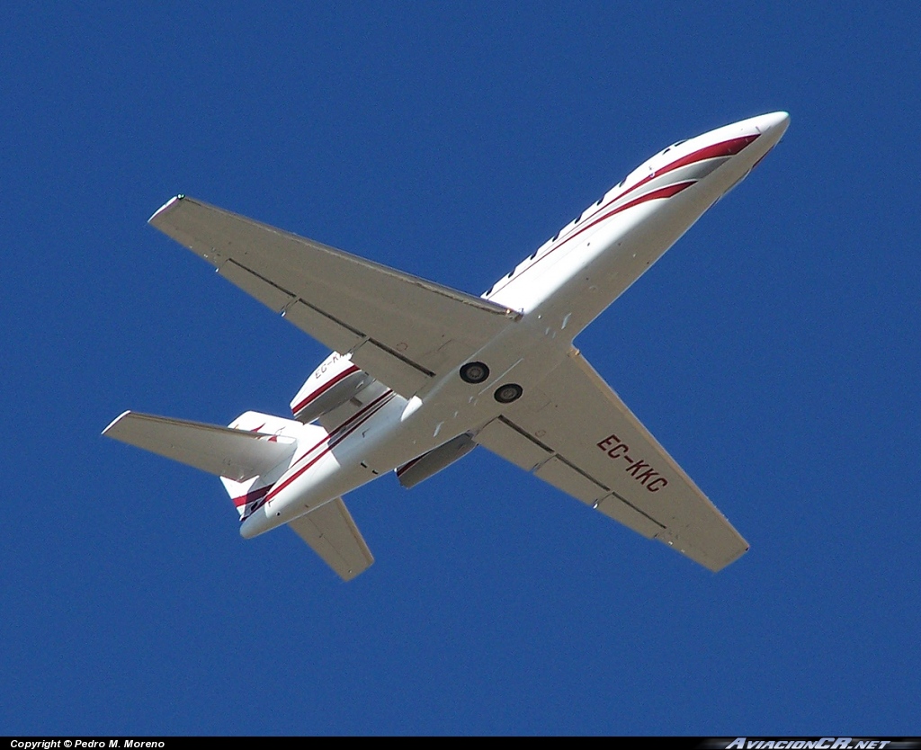 EC-KKC - Cessna Citation 680 Sovereign - Soko Aviation