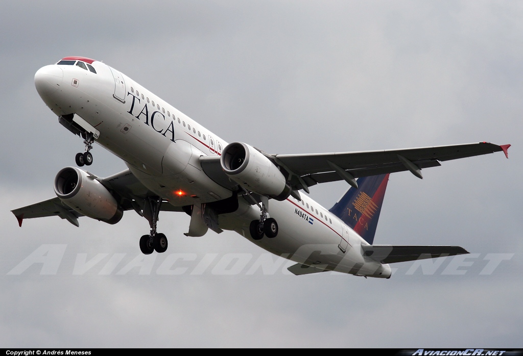 N494TA - Airbus A320-233 - TACA