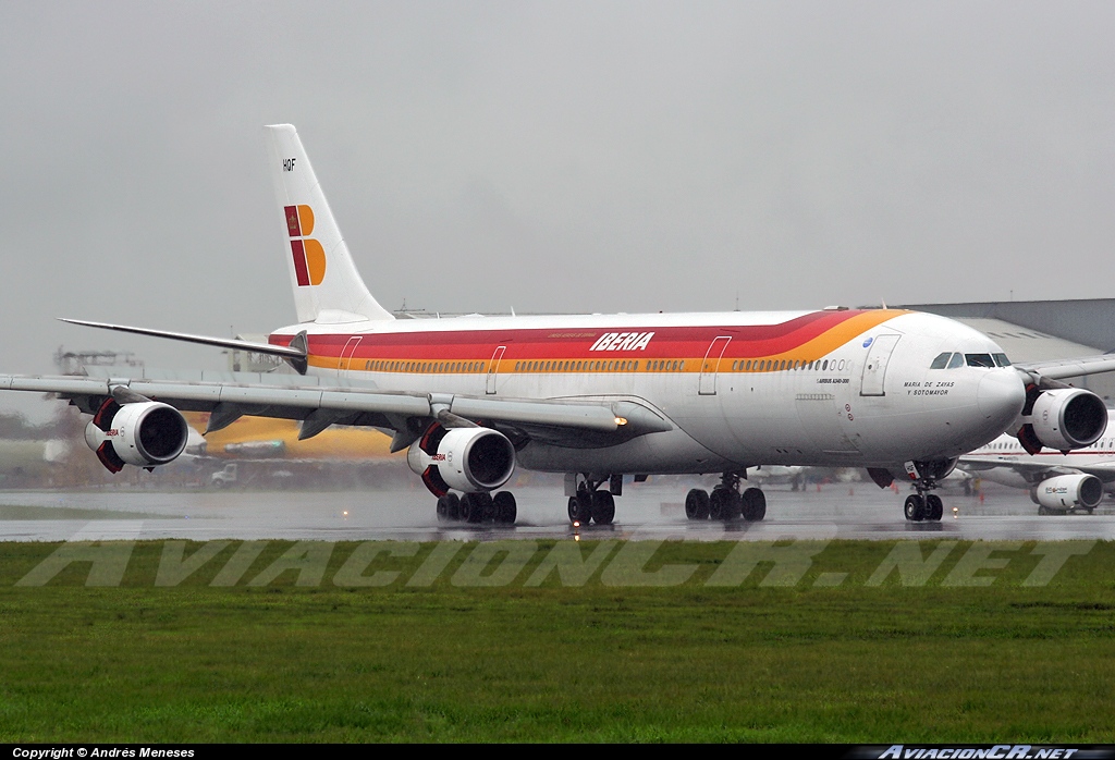 EC-HQF - Airbus A340-313X - Iberia