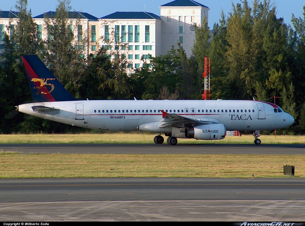 N488TA - Airbus A320-233 - TACA